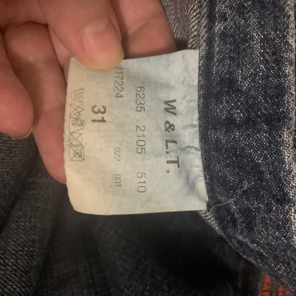 Wild and Lethal Trash Jeans denim skirt W&LT - Picture 2 of 5